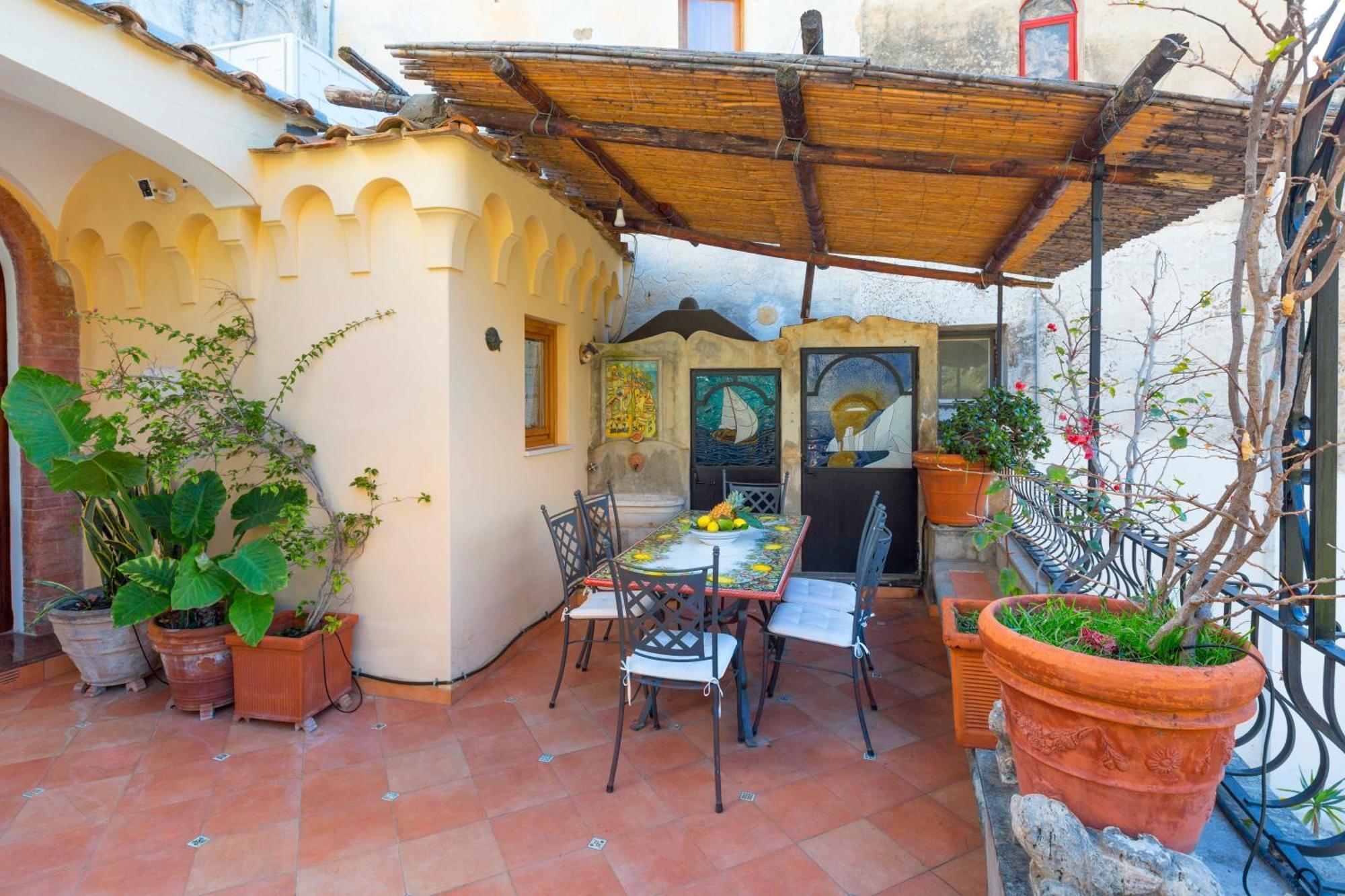 Yourhome - Alcova Apartment Positano Buitenkant foto