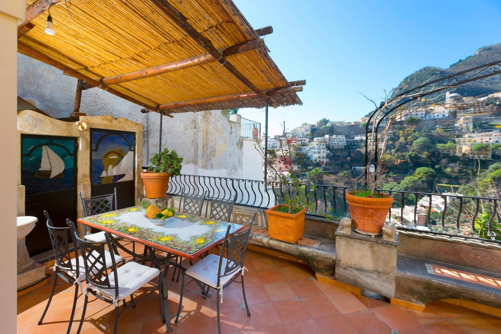 Yourhome - Alcova Apartment Positano Buitenkant foto